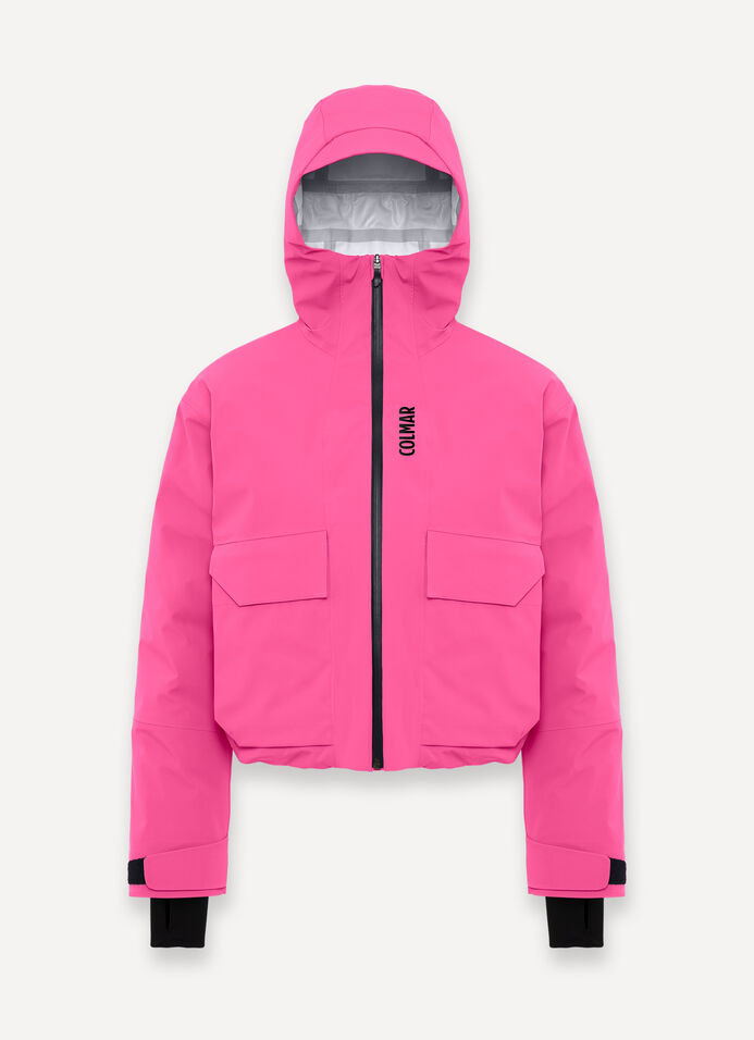 Jacket with insulating down jacket image number 4