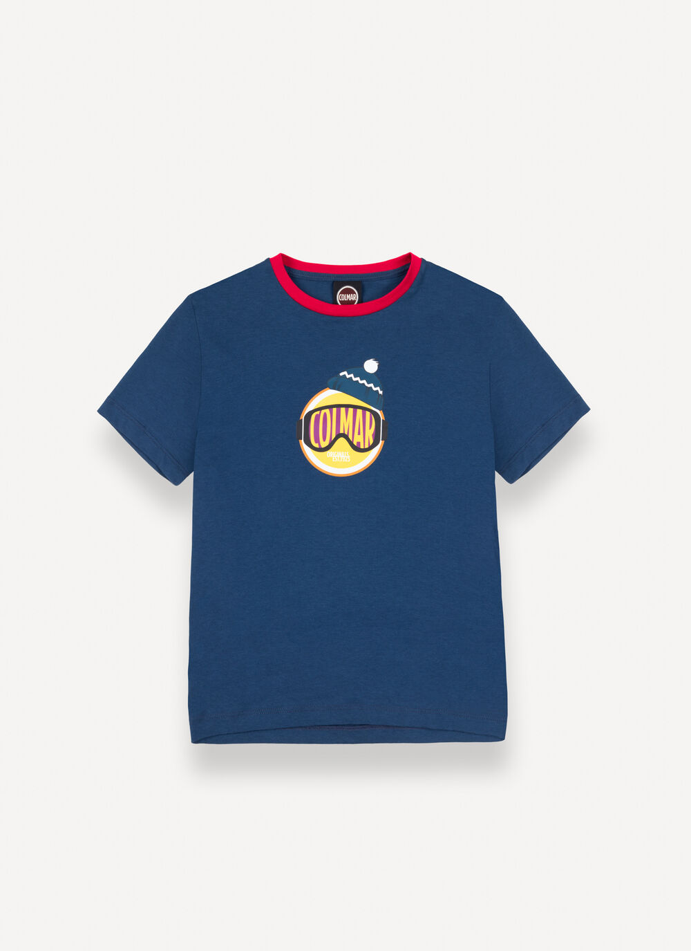 T-shirt logata 100% cotone image number 3