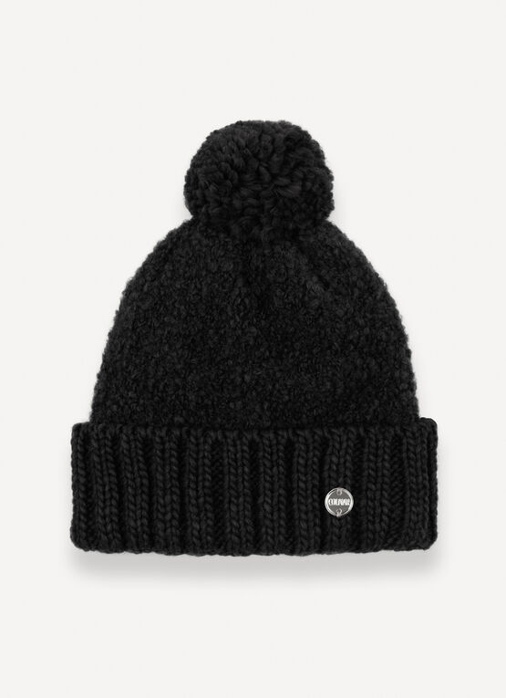 Gorro de tejido bouclé