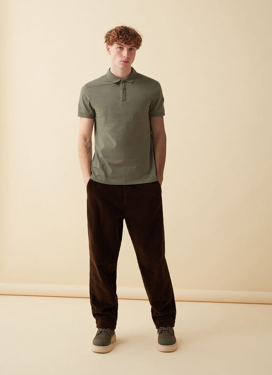 Short-sleeved t-shirt in cotton pique. image number 1
