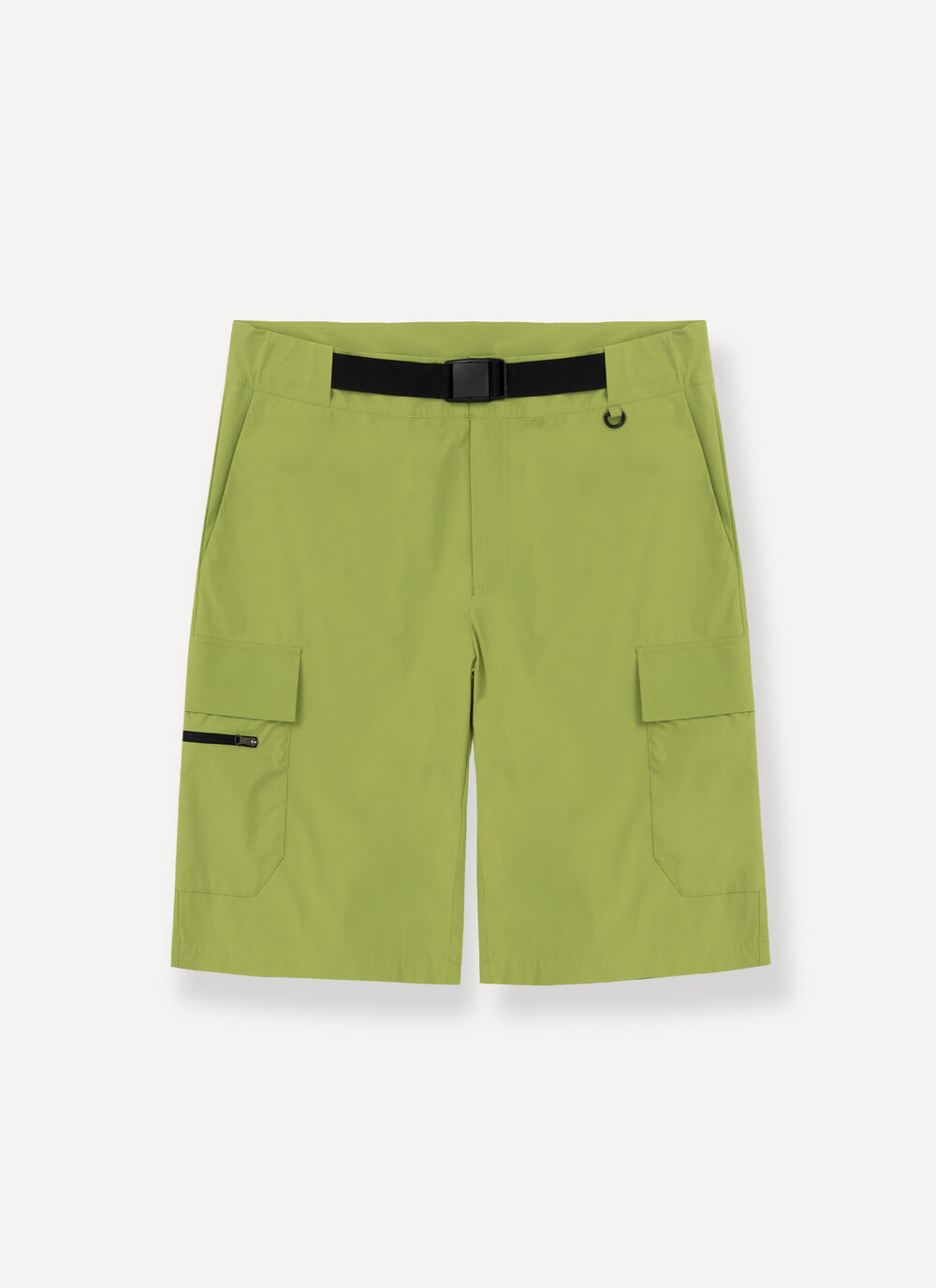 Bermuda cargo en tissu bi&eacute;lastique image number 4