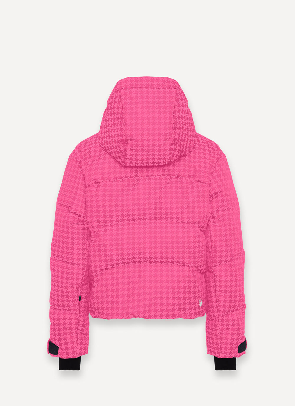 Ski-Daunenjacke mit Hahnentrittmuster image number 5