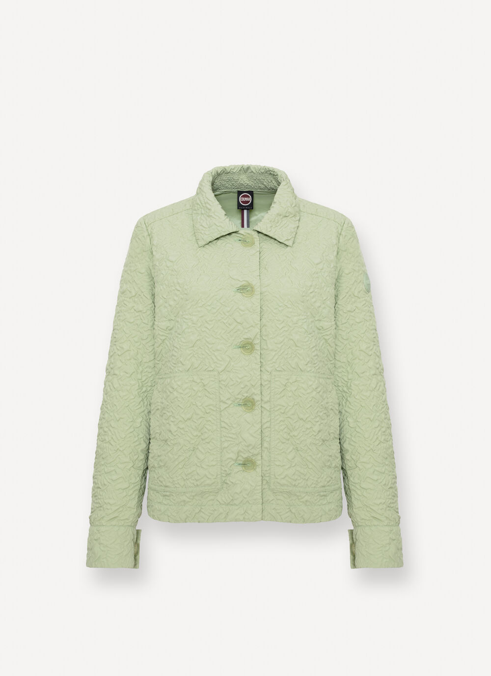 Embossed shirt jacket image number 4