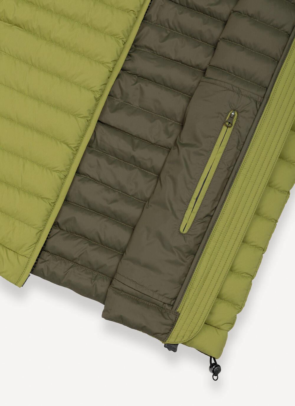 Light down vest with drawstring  image number 6