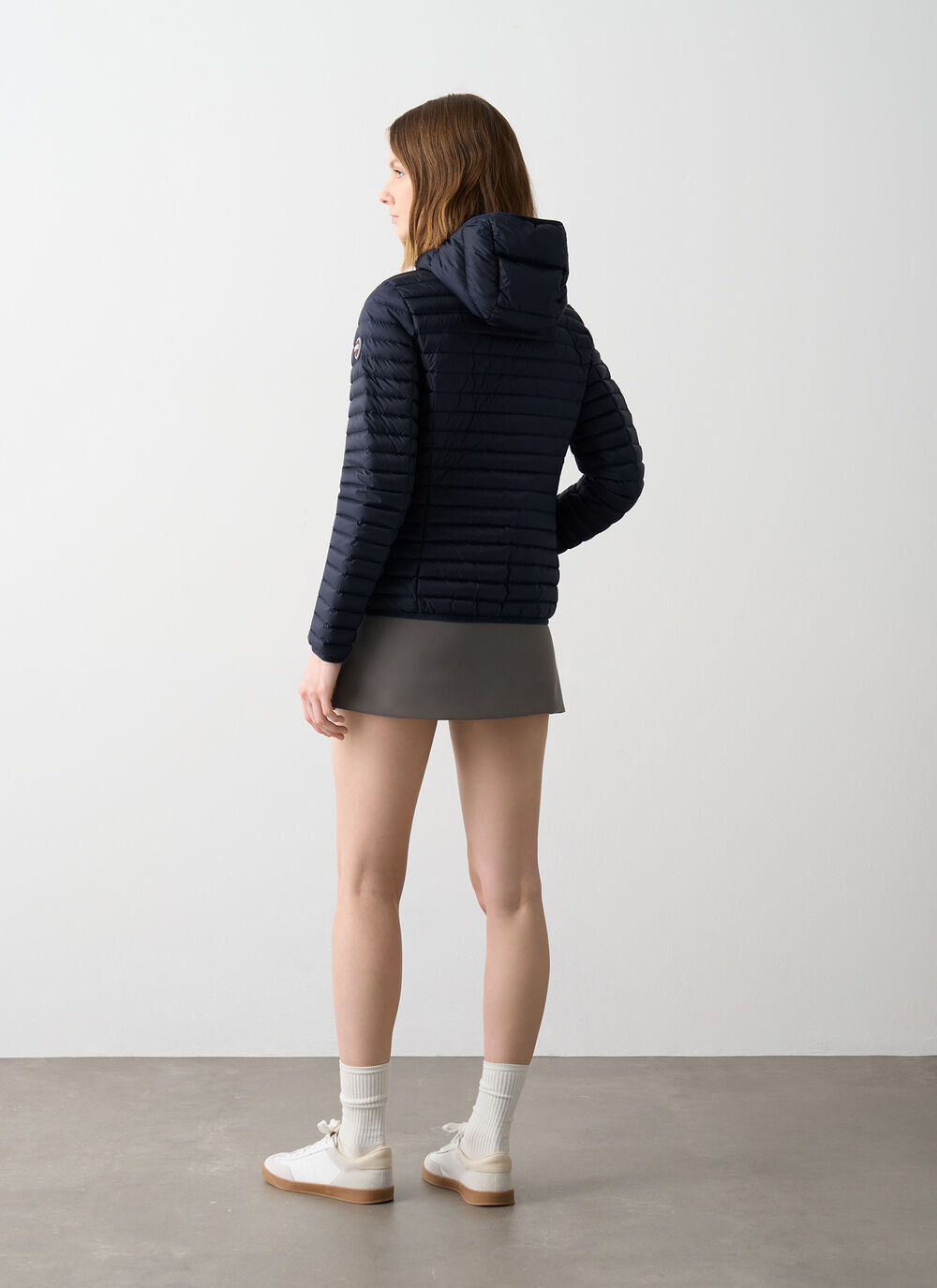 Hooded down jacket image number 3