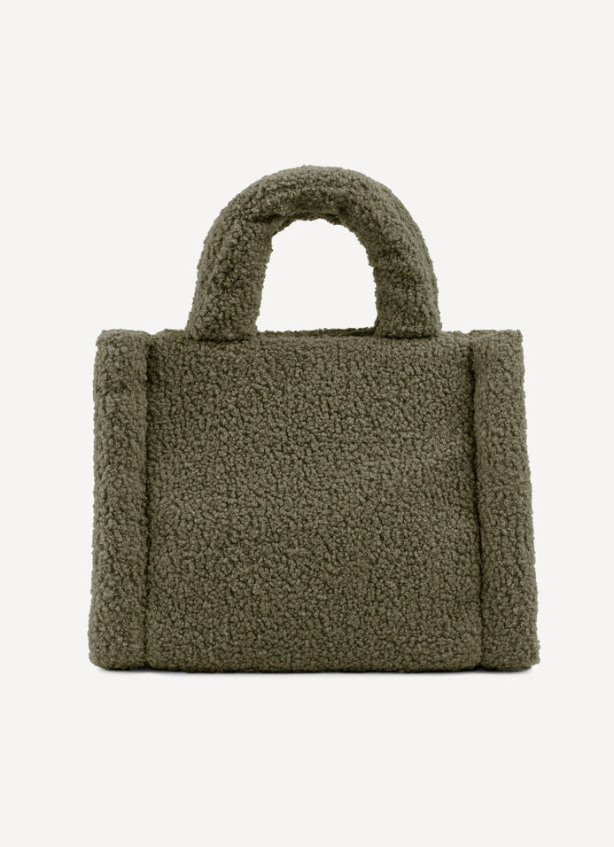 Teddy-effect mini bag image number 2
