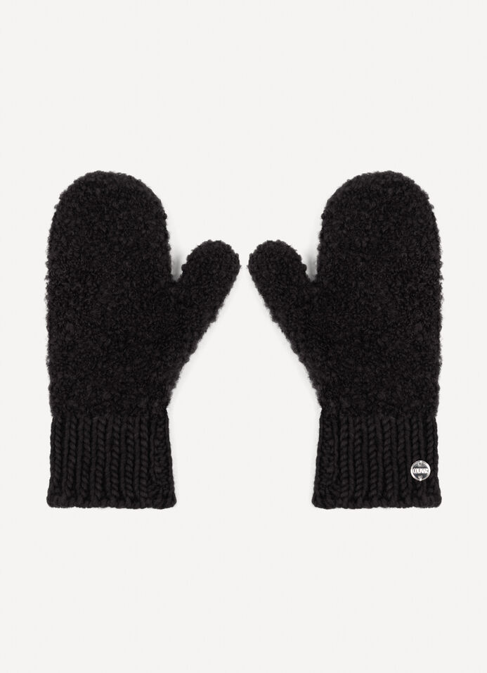Fäustlinge aus Bouclé-Garn image number 1