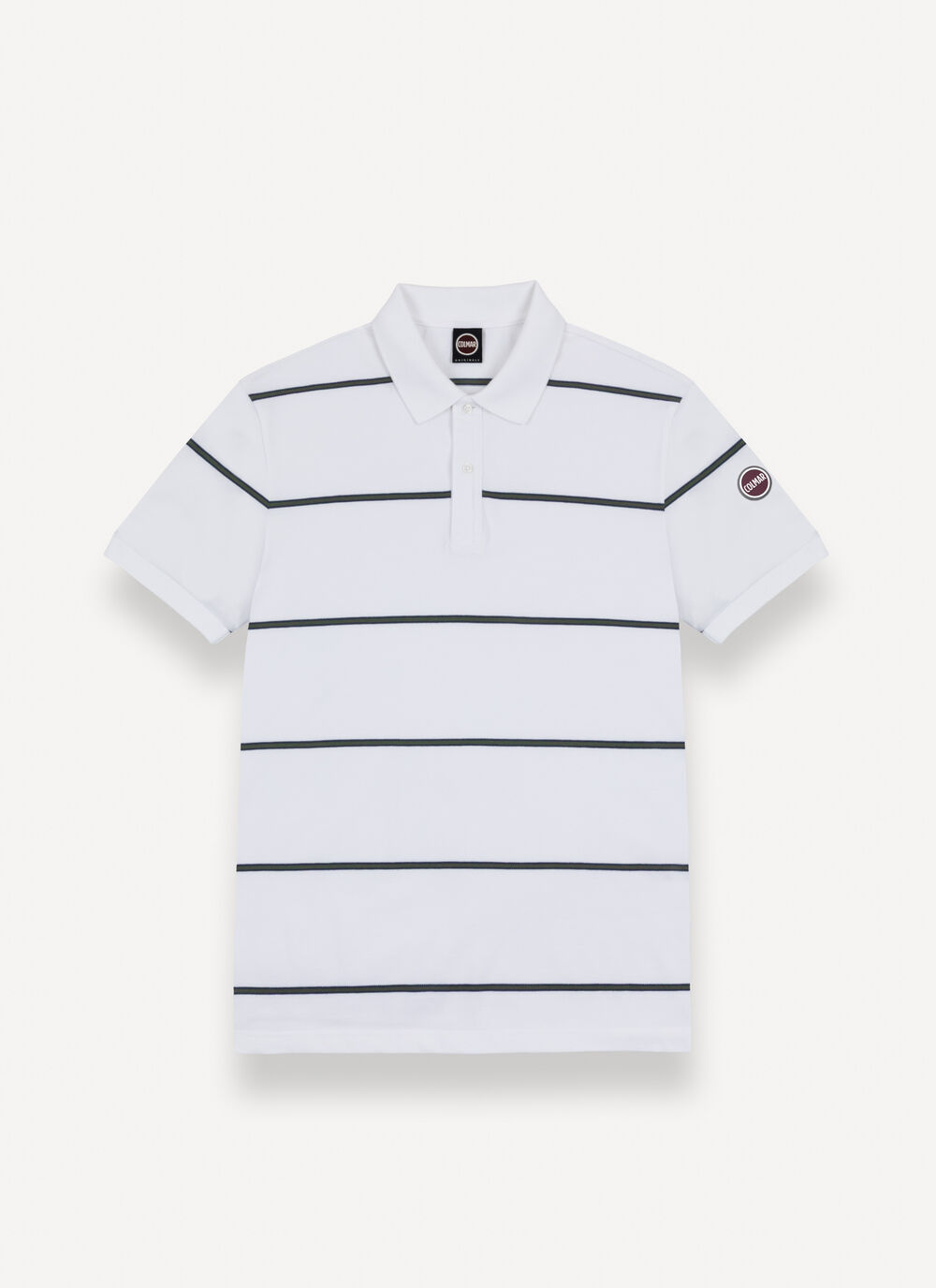 Striped piqu&eacute; polo shirt  image number 4