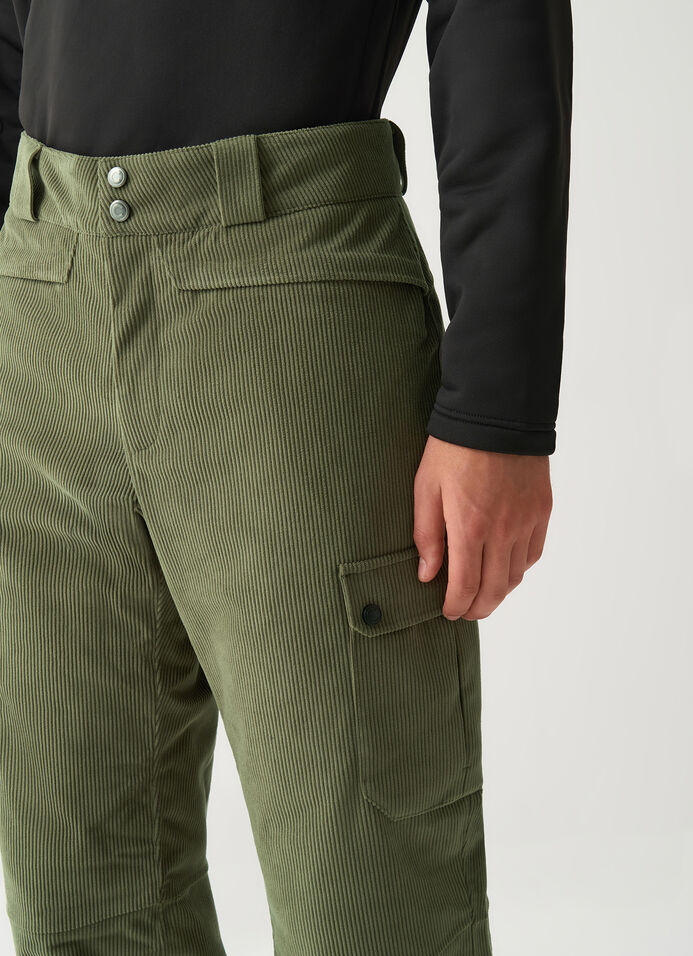 Pantalon de ski rembourré en velours image number 2