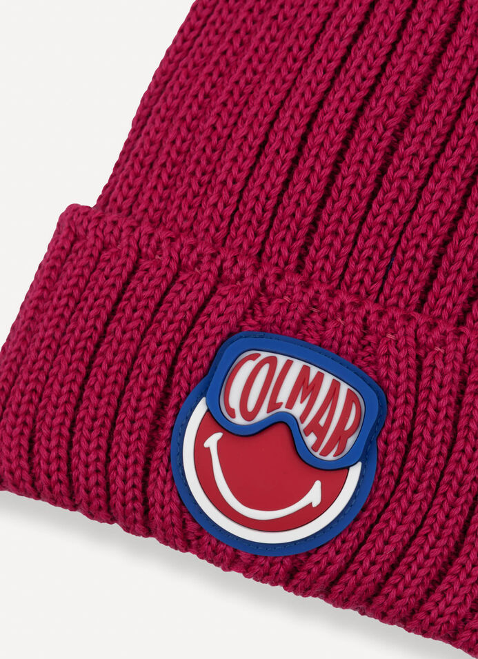SmileyWorld® rib-knit hat image number 2