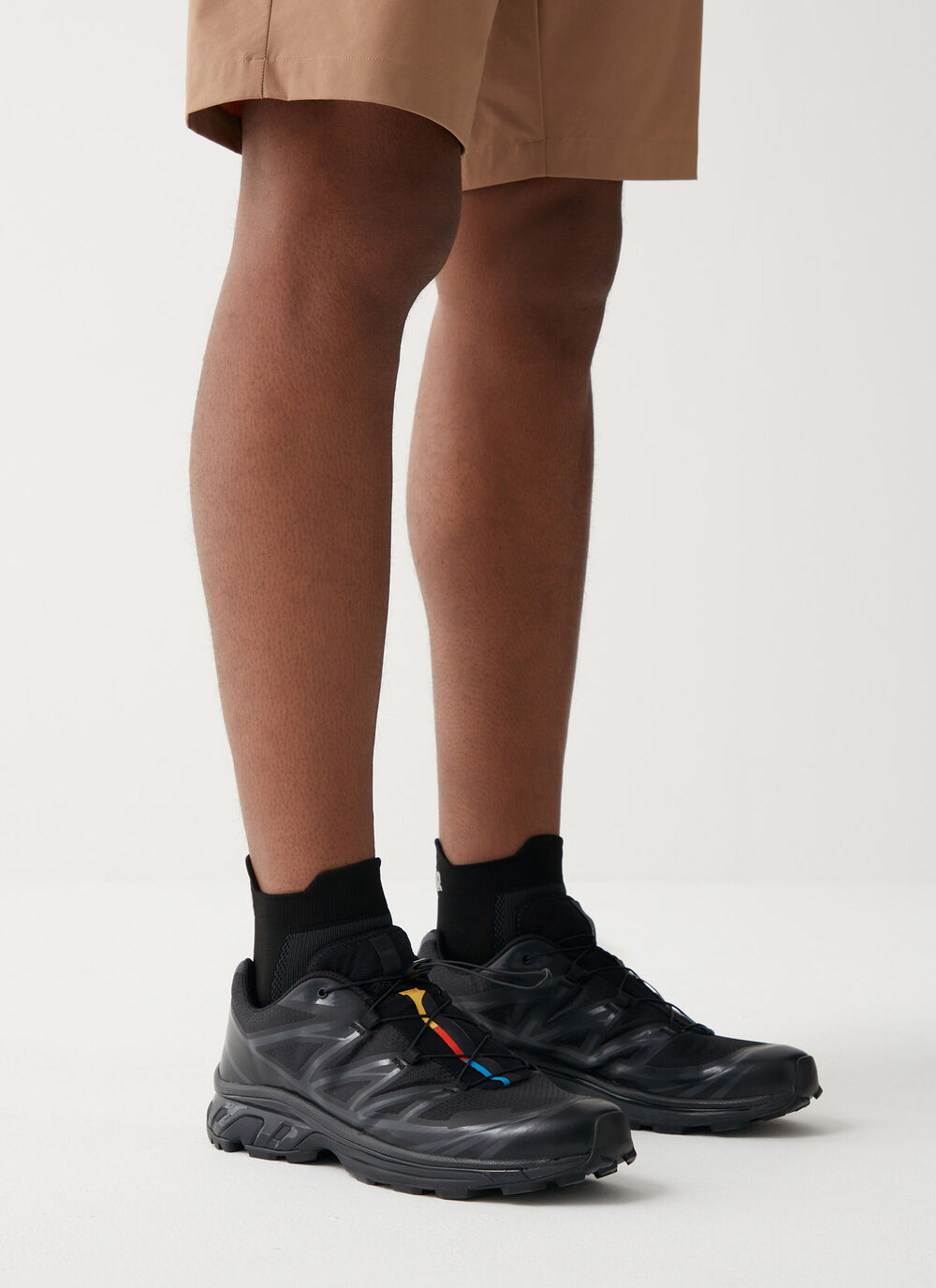 Short unisex socks with jacquard logo image number 1