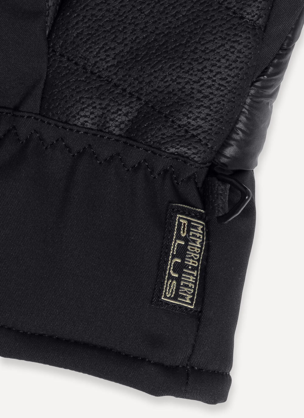 Women's extra-warm ski mittens with 5-finger lining image number 1