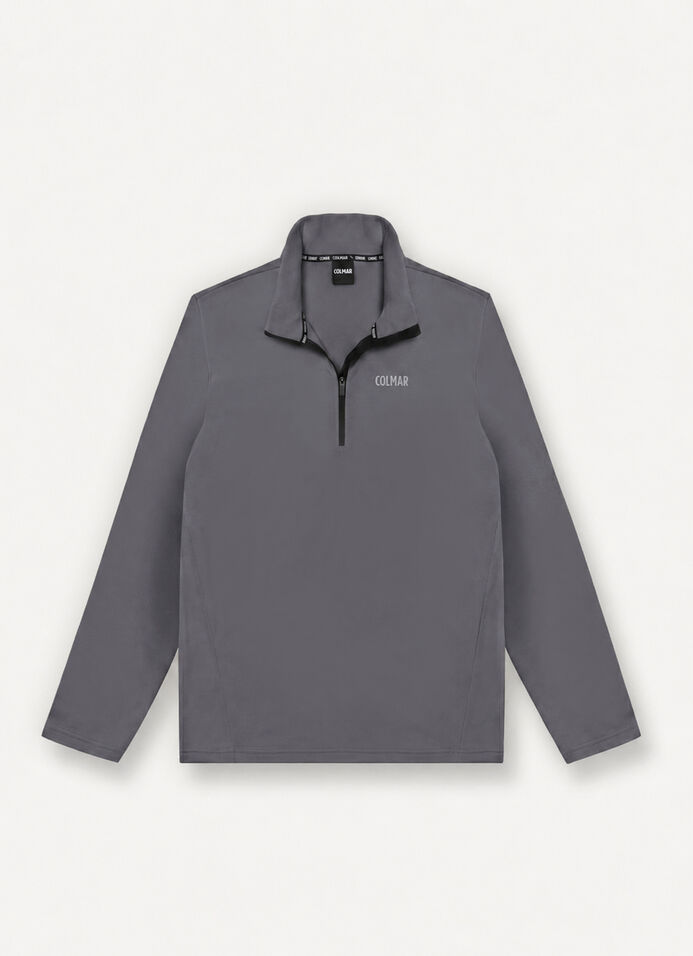Half-zip stretch ski fleece