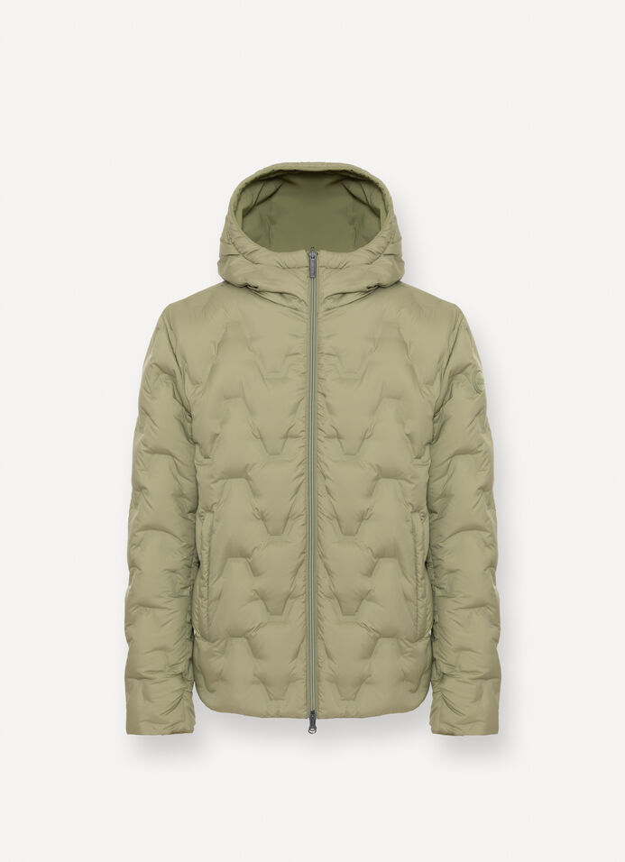 Reversible waterproof down jacket  image number 6