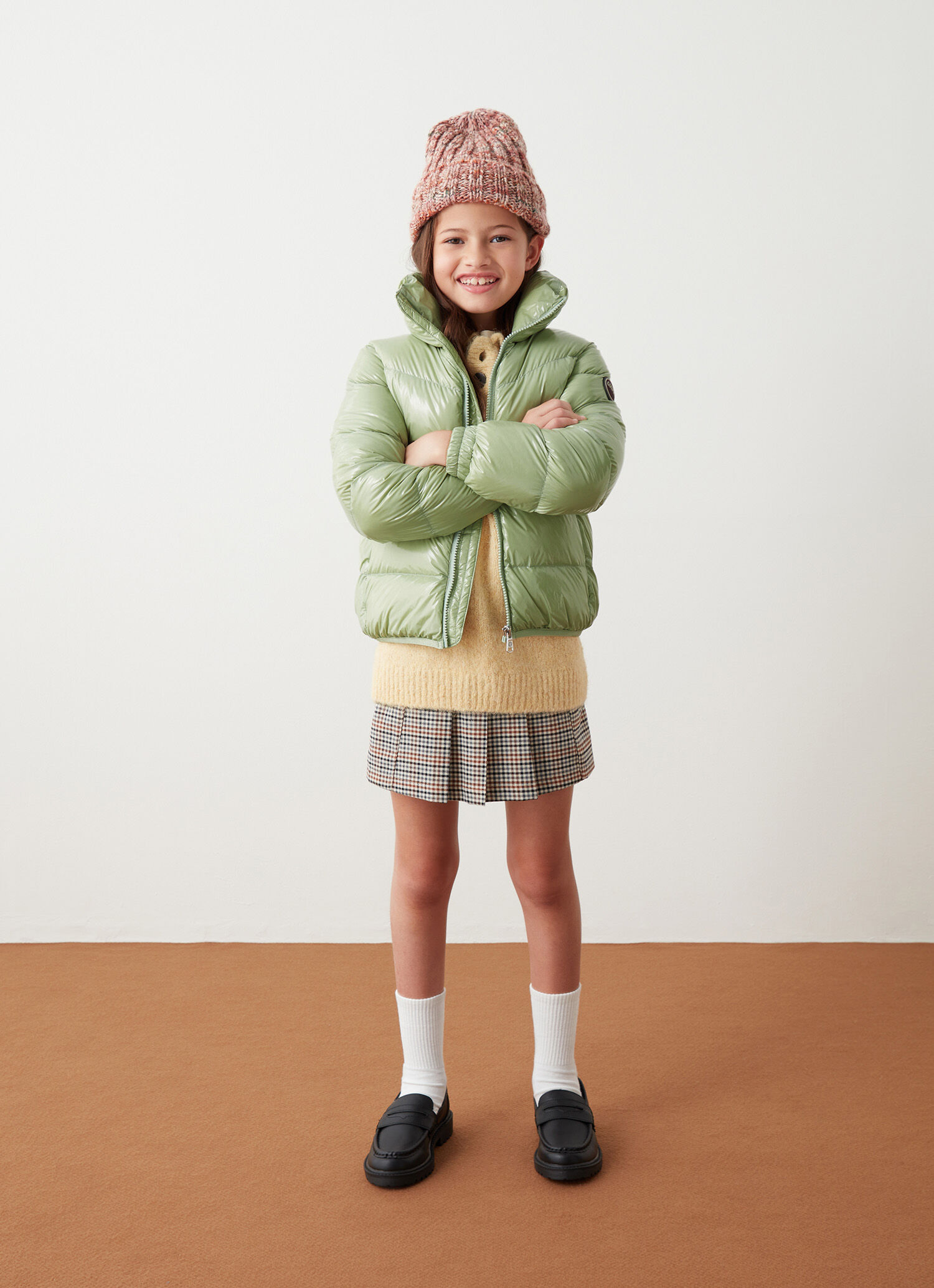 Little girls down jacket store