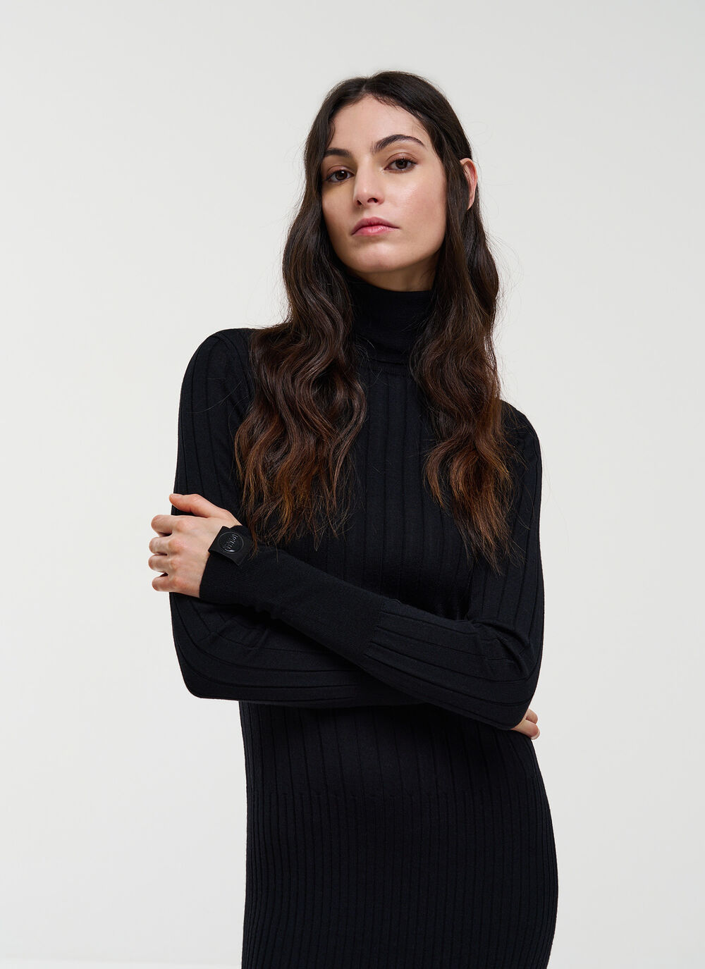 Wool midi dress  image number 1