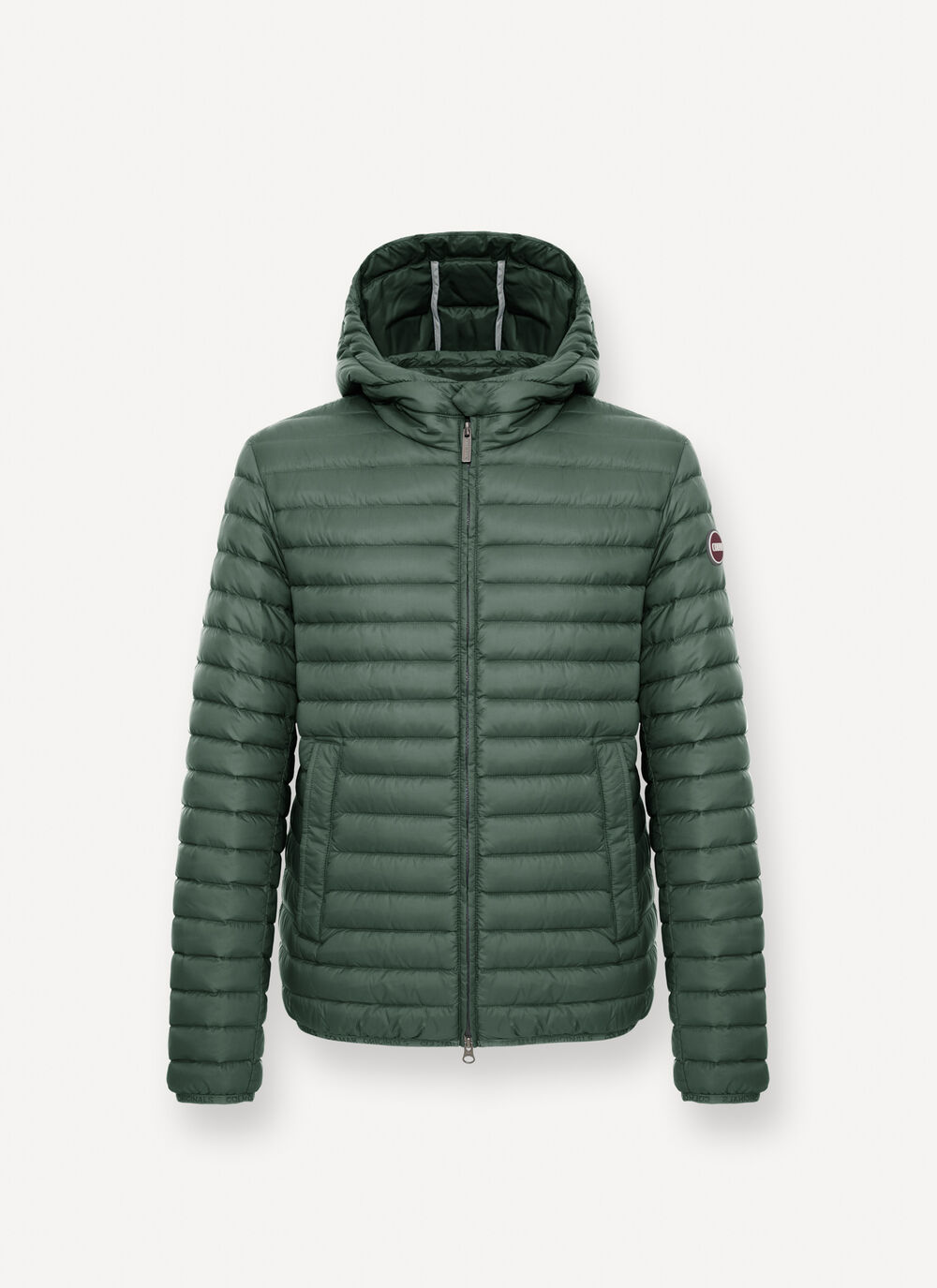 Light down jacket with hood image number 4