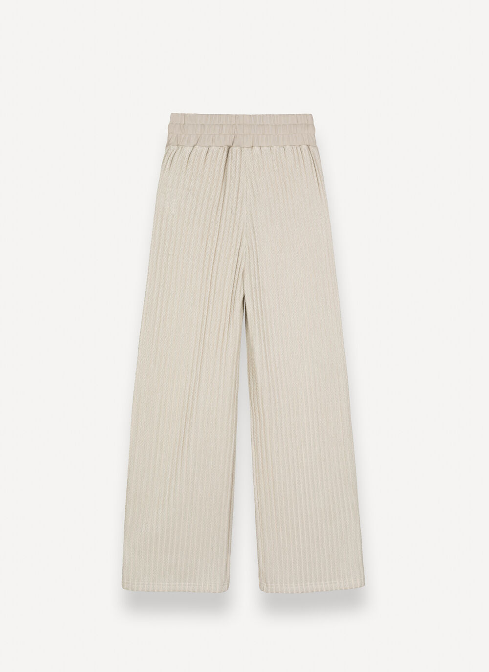 Cable-knit tracksuit bottoms image number 5