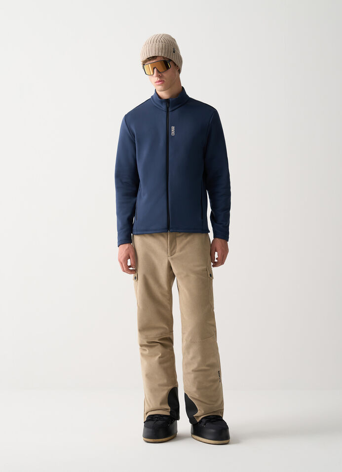 Ski-Fleeceshirt mit Stretch image number 0