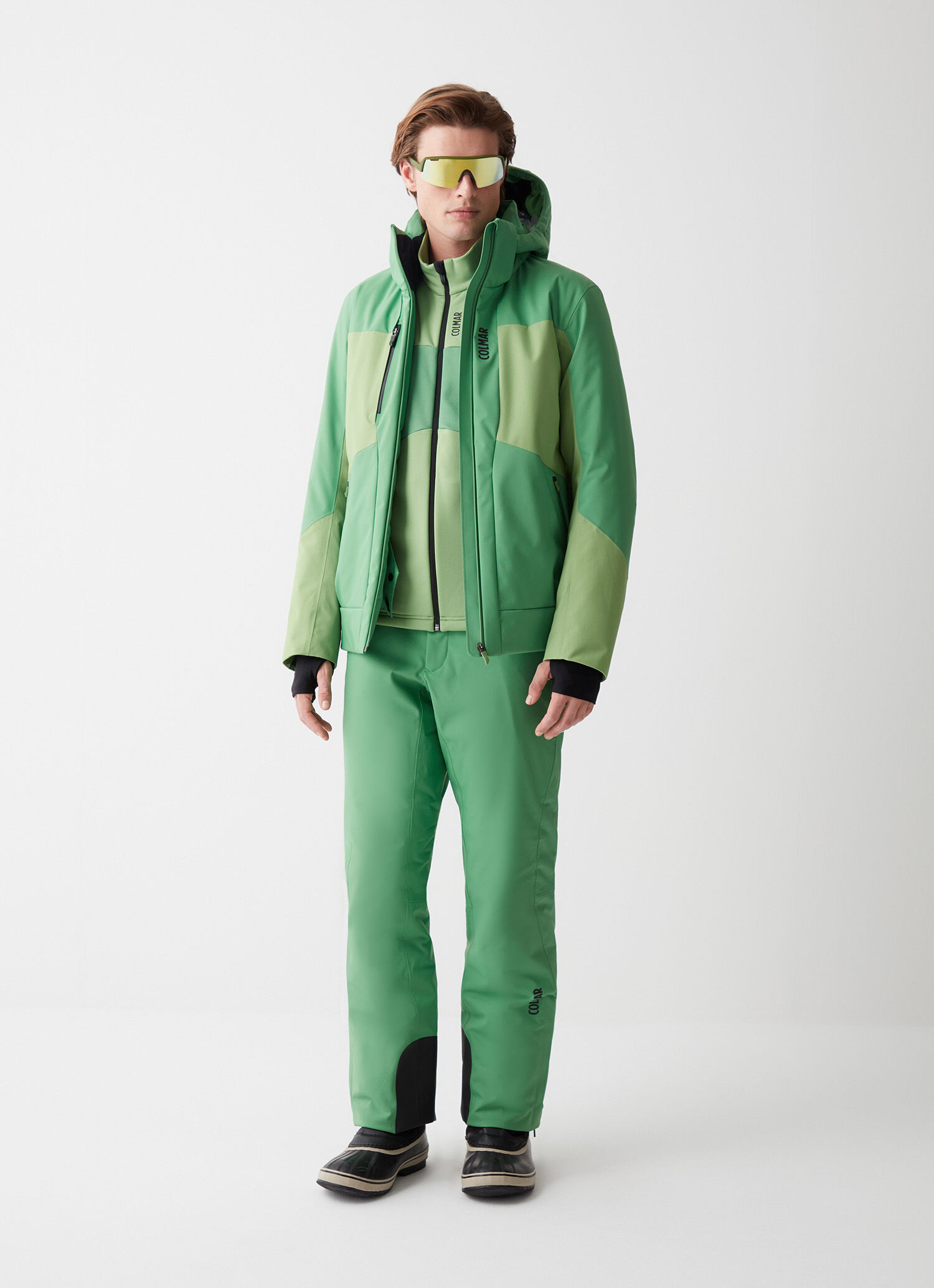 Ski jacket with ventilation zip - BRAZIL GREEN-CROCODILE | Colmar