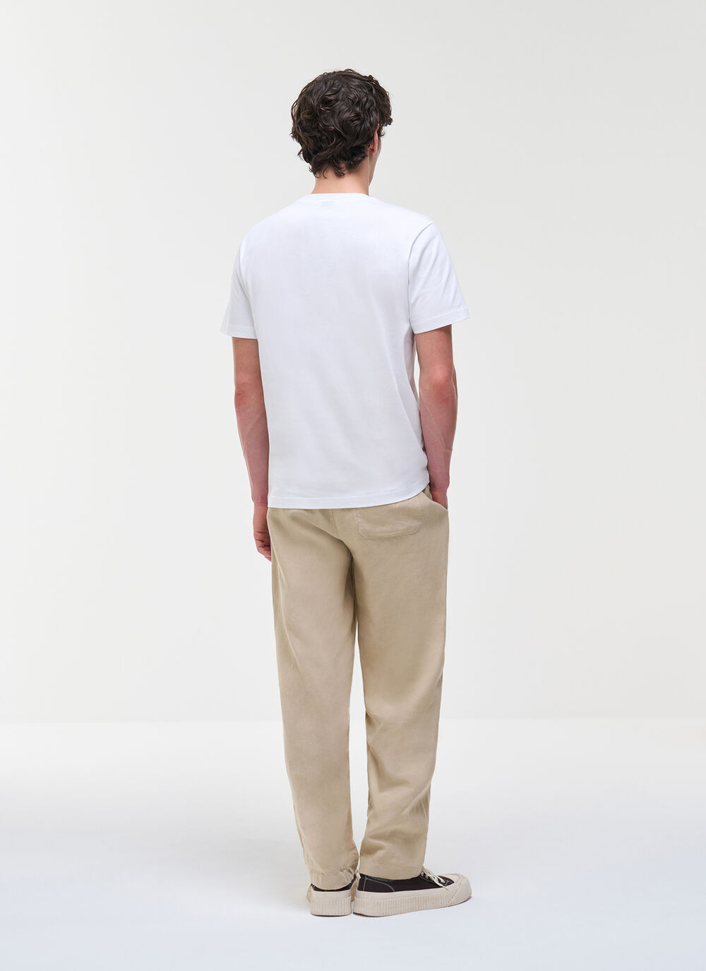 T-shirt con logo transfer image number 1