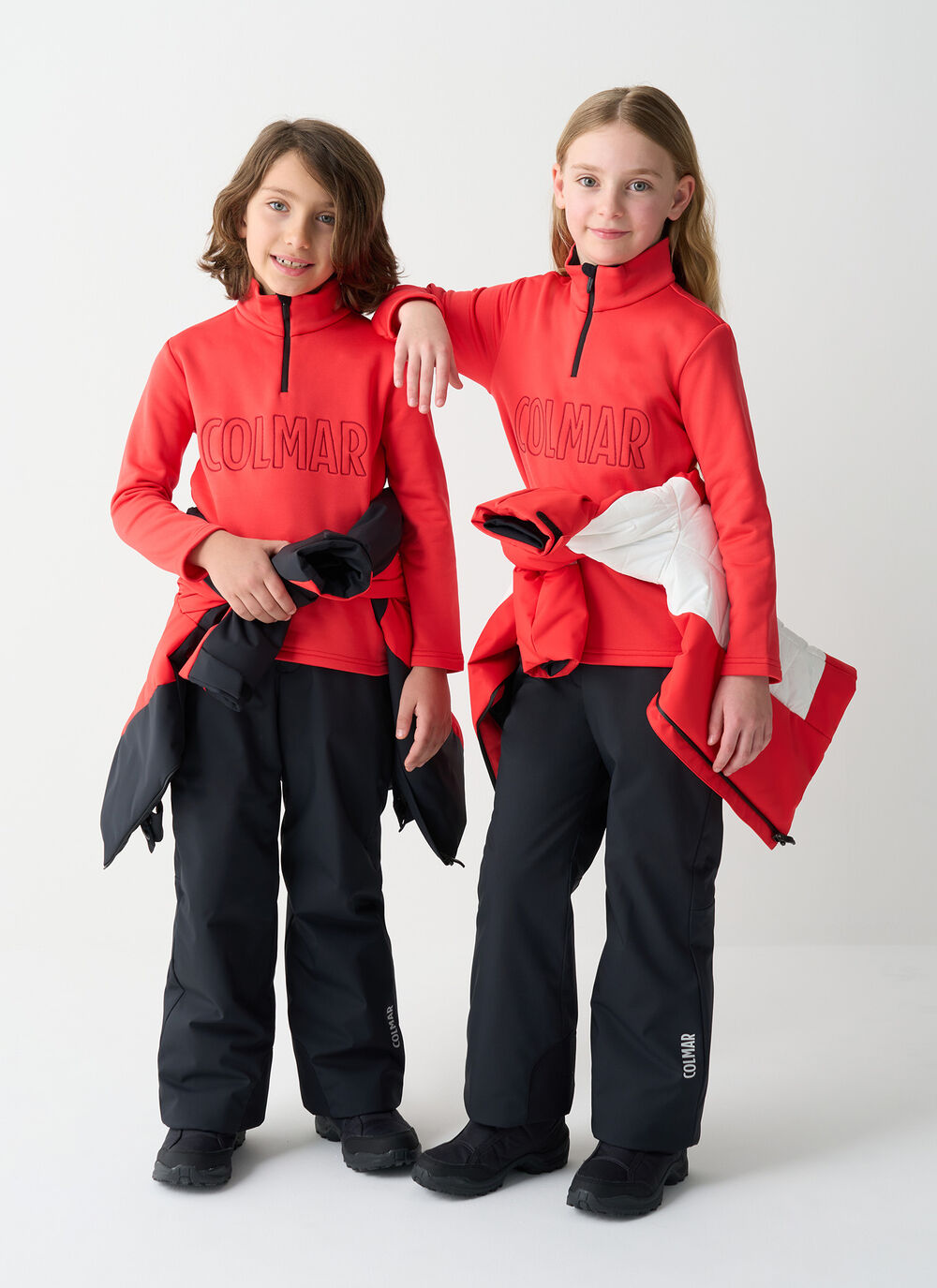 Unisex branded ski fleece image number 0
