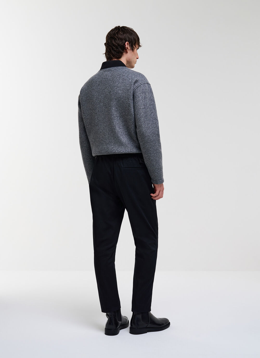 Classic cotton trousers image number 3