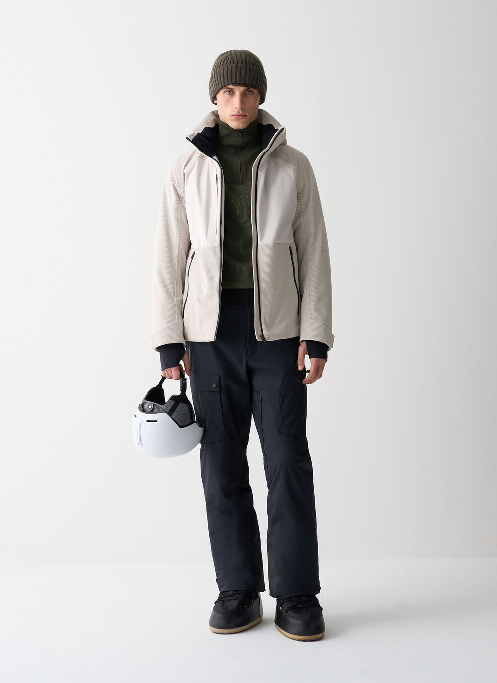 Timeless corduroy ski jacket image number 0