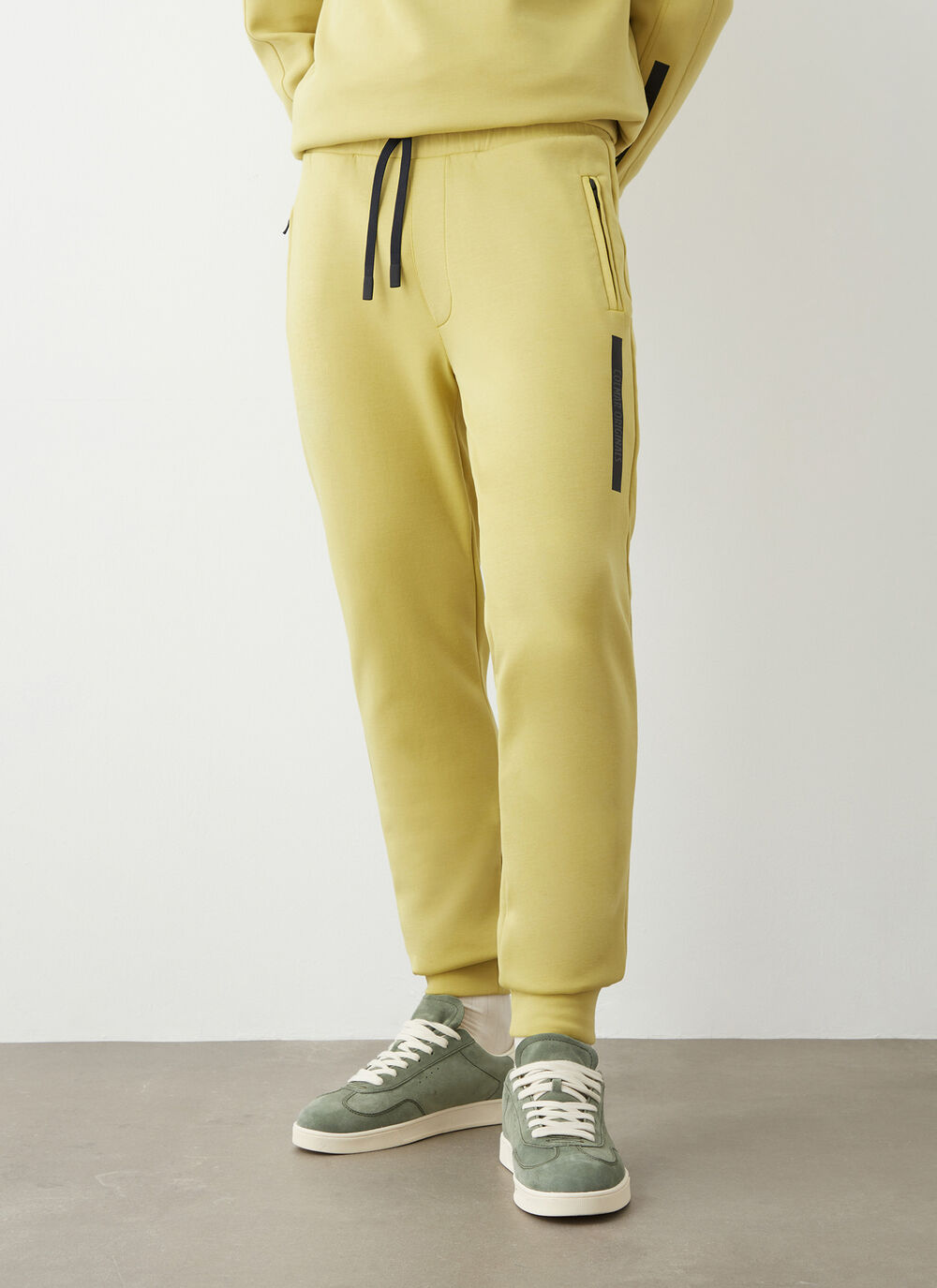 Jumpsuit trousers with zip image number 0