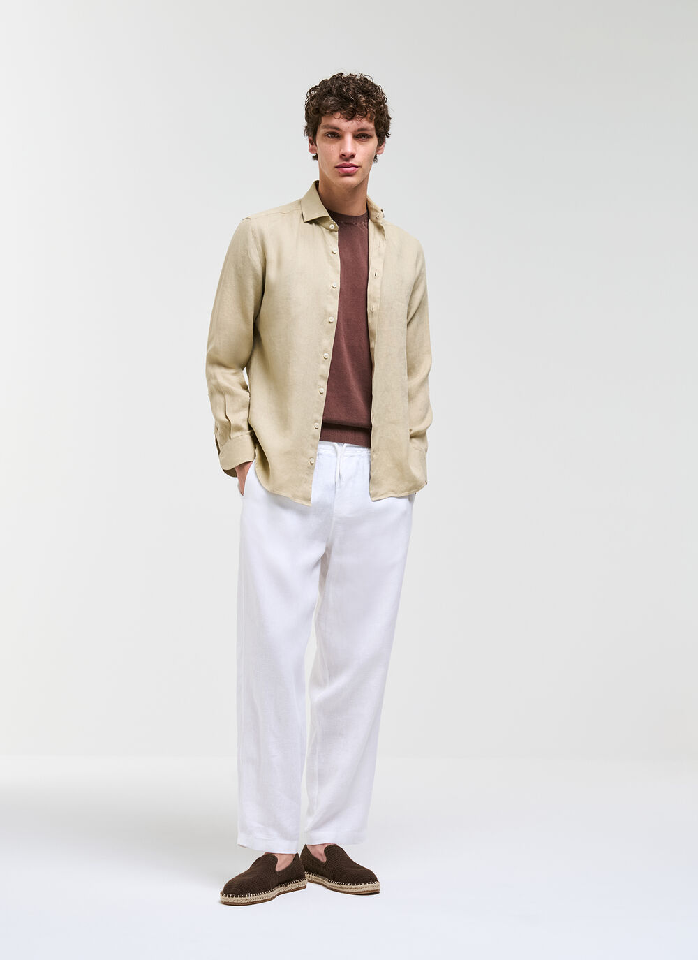 Linen Trousers image number 0