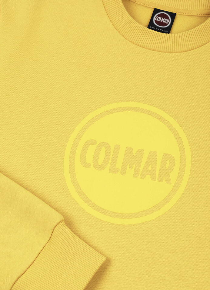 Crew-neck sweatshirt with logo image number 5
