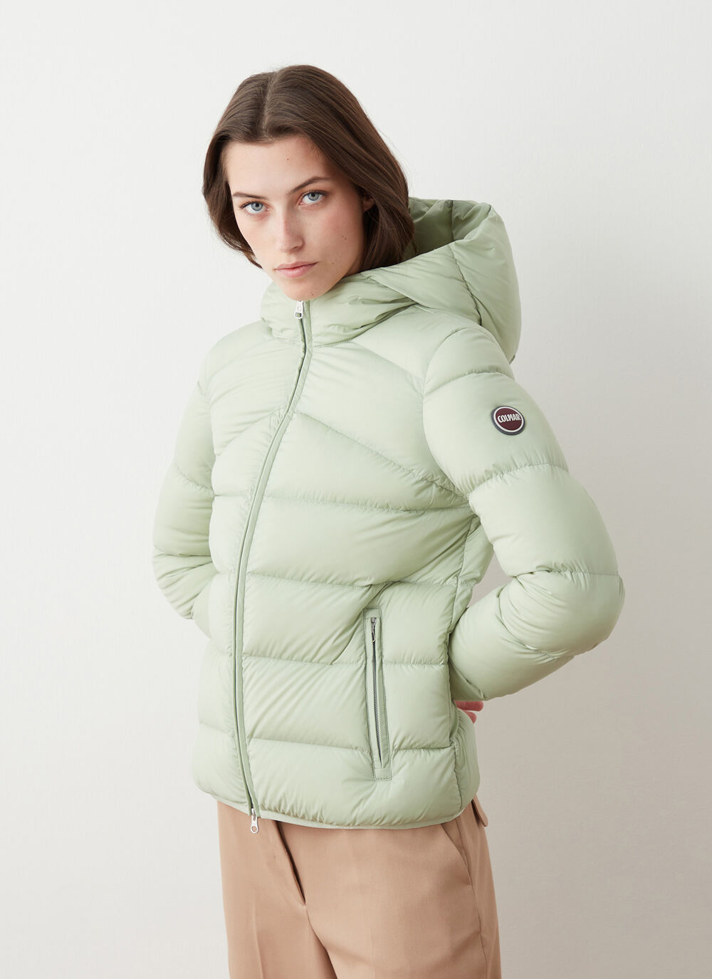 Super-matte stretch down jacket image number 2
