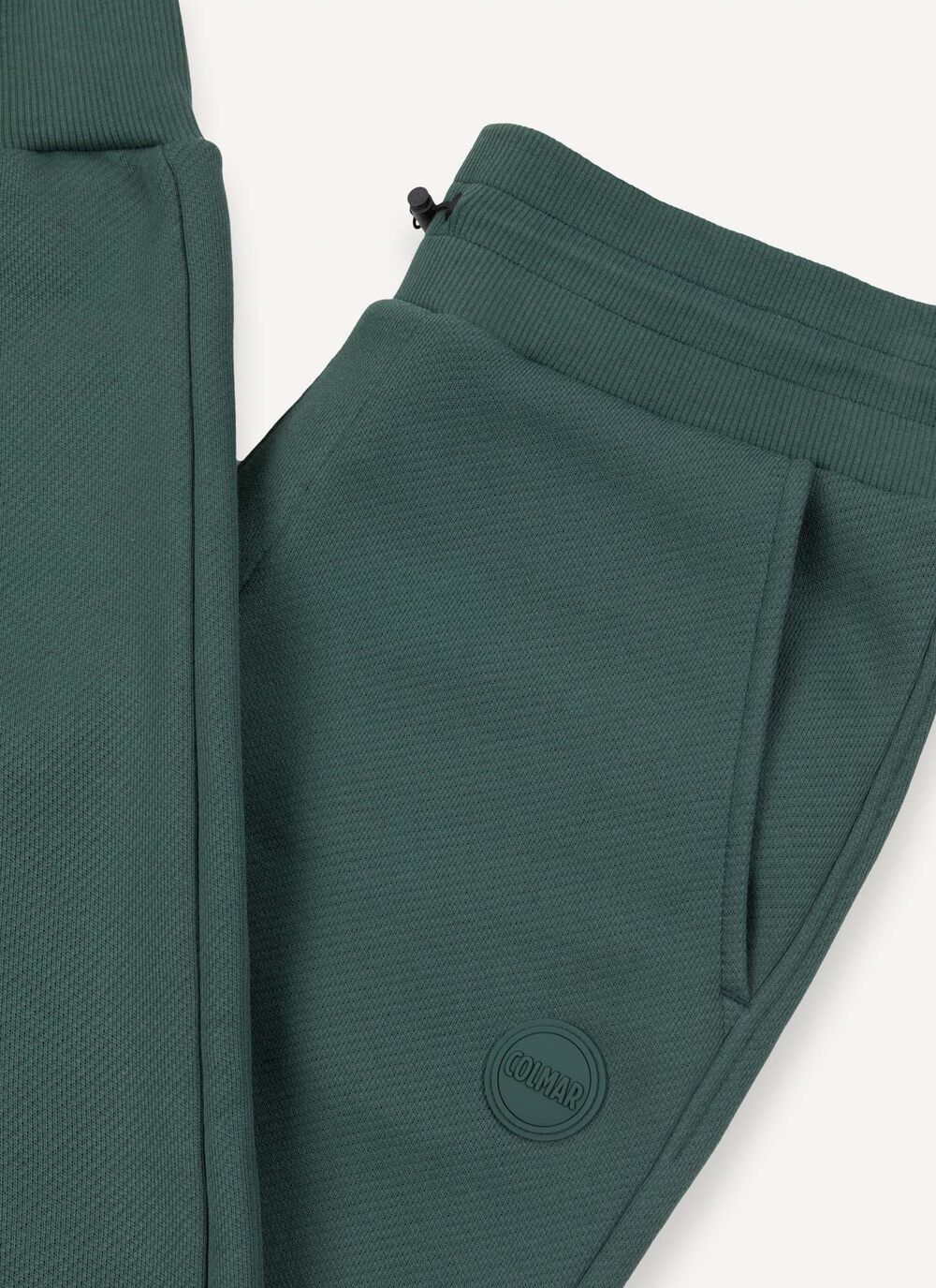 Sweatpants with diagonal weave image number 5