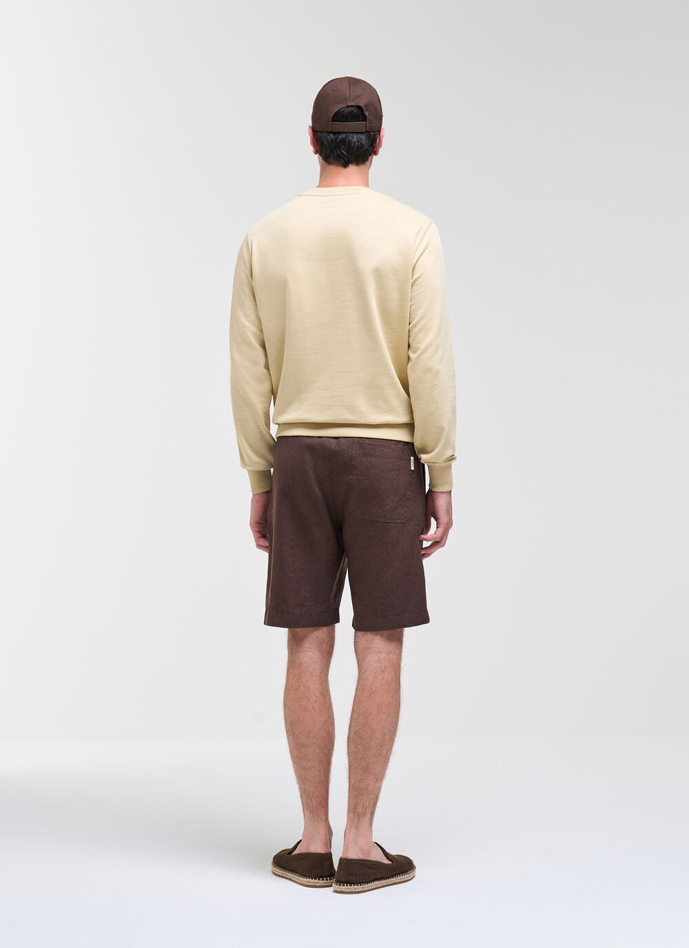 Crewneck sweatshirt with flame effect image number 3