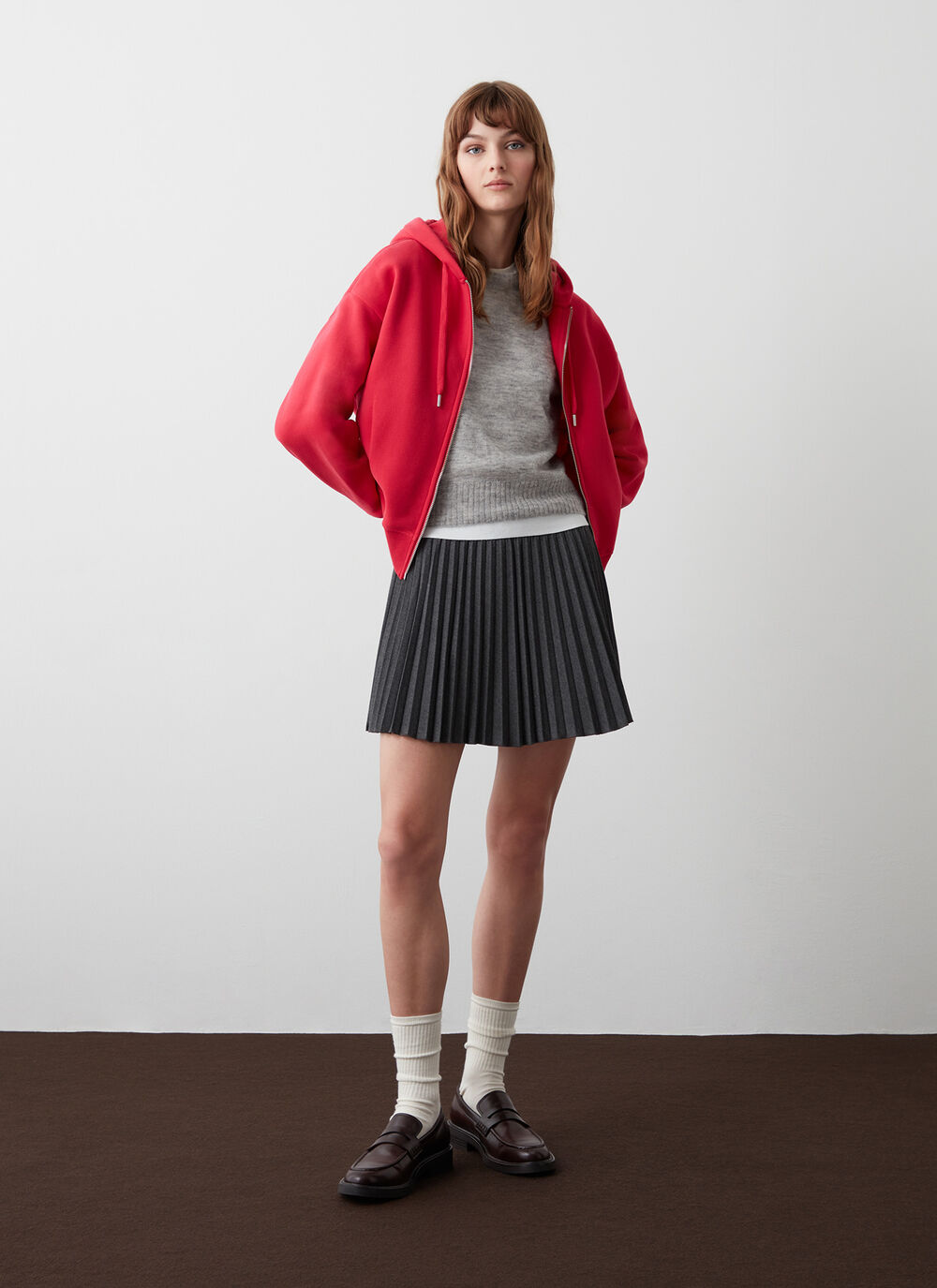 Hoodie mit Abn&auml;hern image number 0