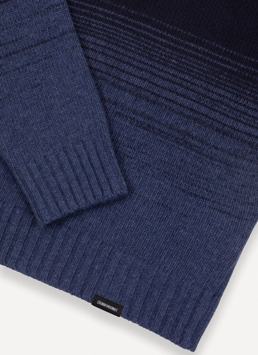 Pull &agrave; col roul&eacute; bicolore image number 6