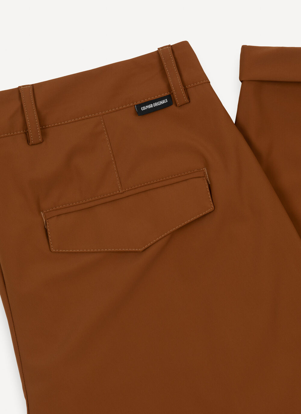 Easy care lightweight trousers with turn-ups image number 6