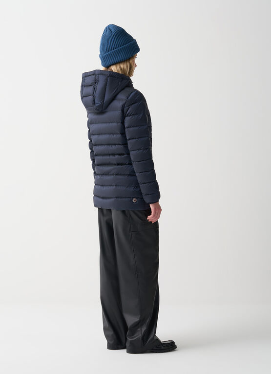Doudoune cintrée avec capuche