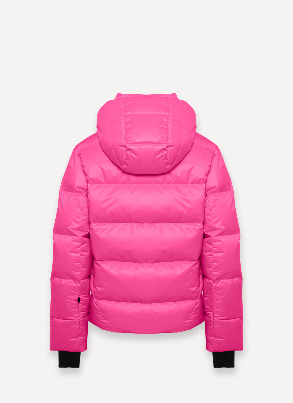 Puffy padded ski jacket image number 5