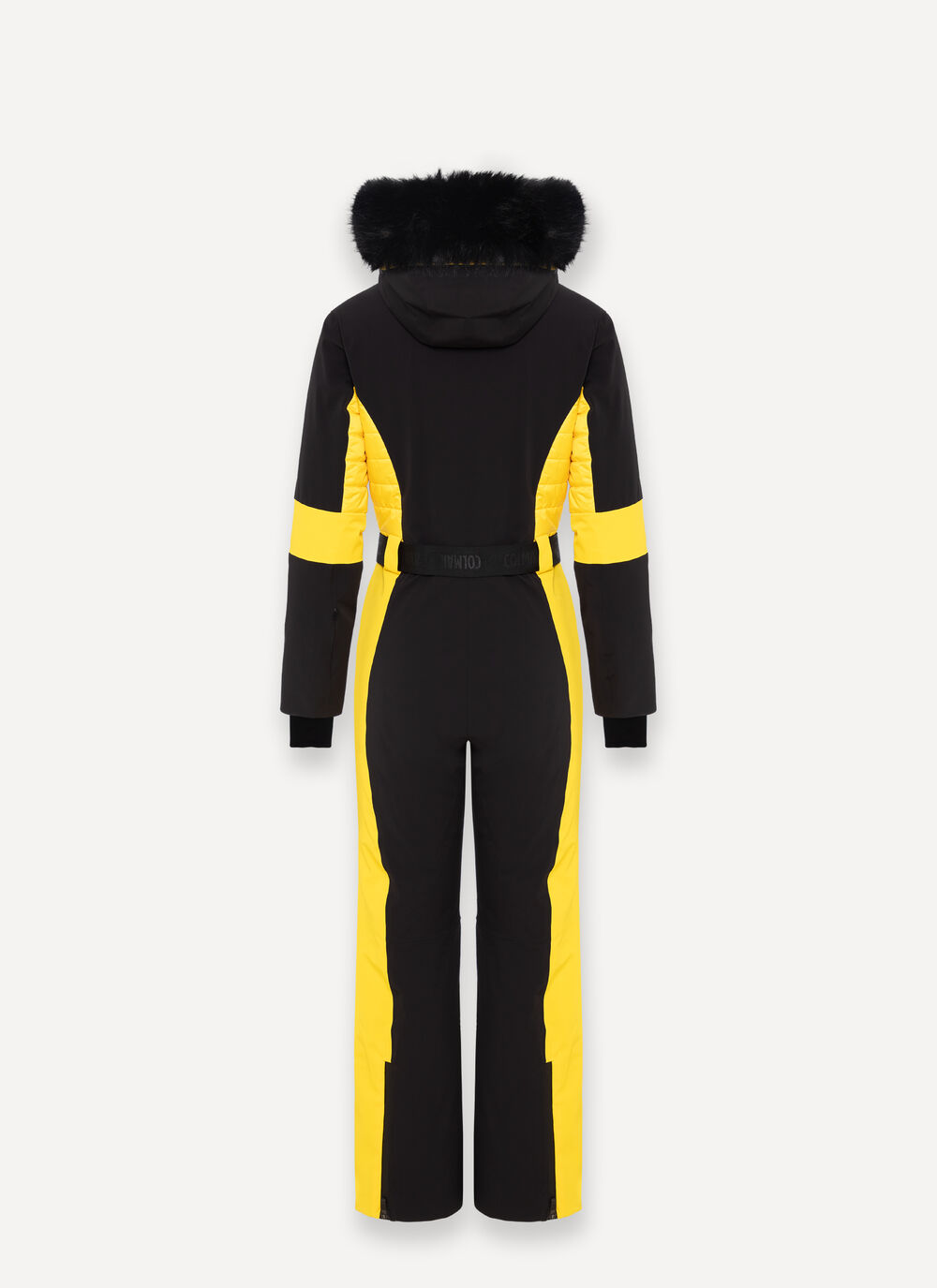 Clepsydra padded ski suit with faux fur image number 5