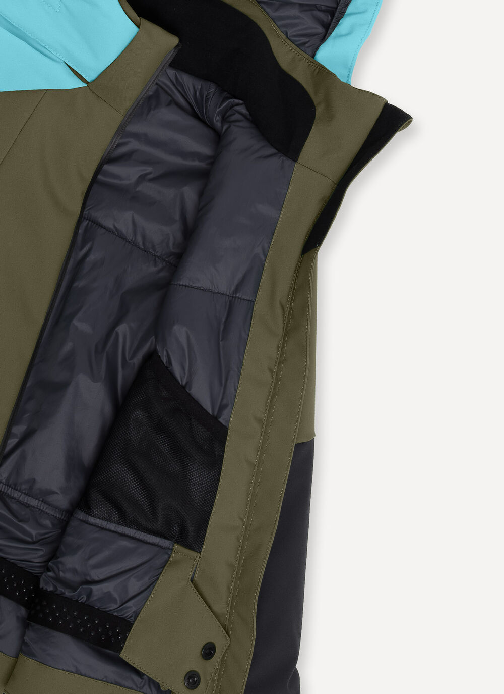 Boys&rsquo; colourblock ski jacket image number 5