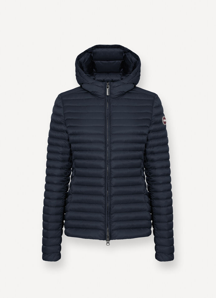 Light down jacket with hood image number 4