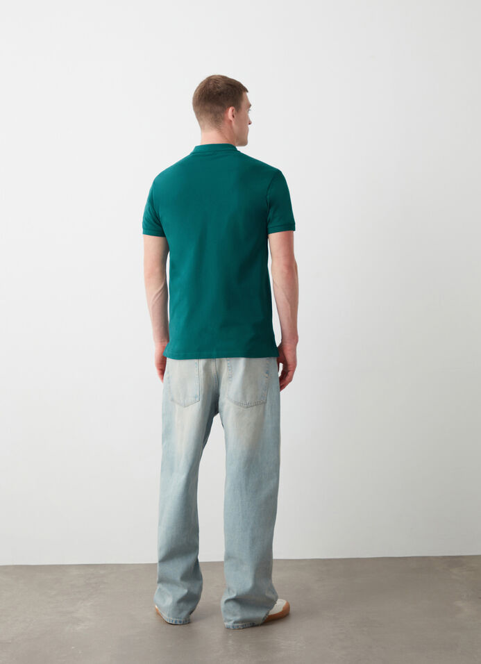 Piqué polo-shirt image number 3