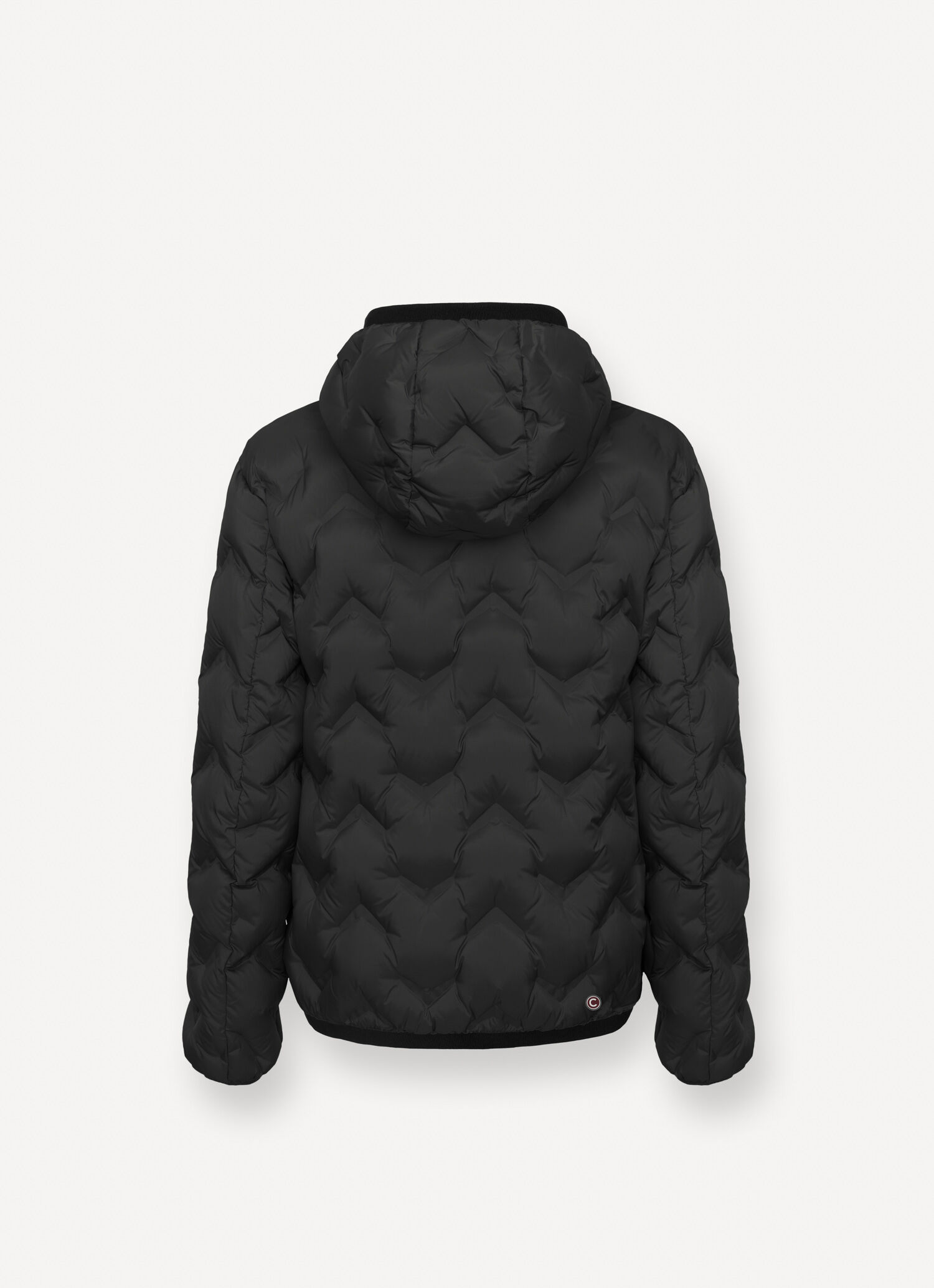 Short down jacket with seamless design - BLACK | Colmar