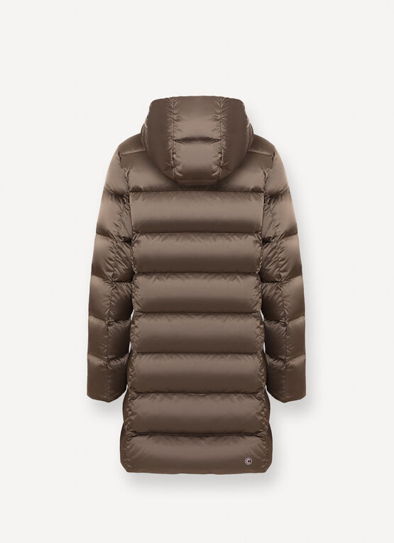 Doudoune longue avec capuche