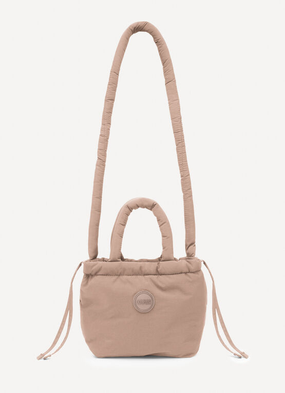 Puffy bucket bag