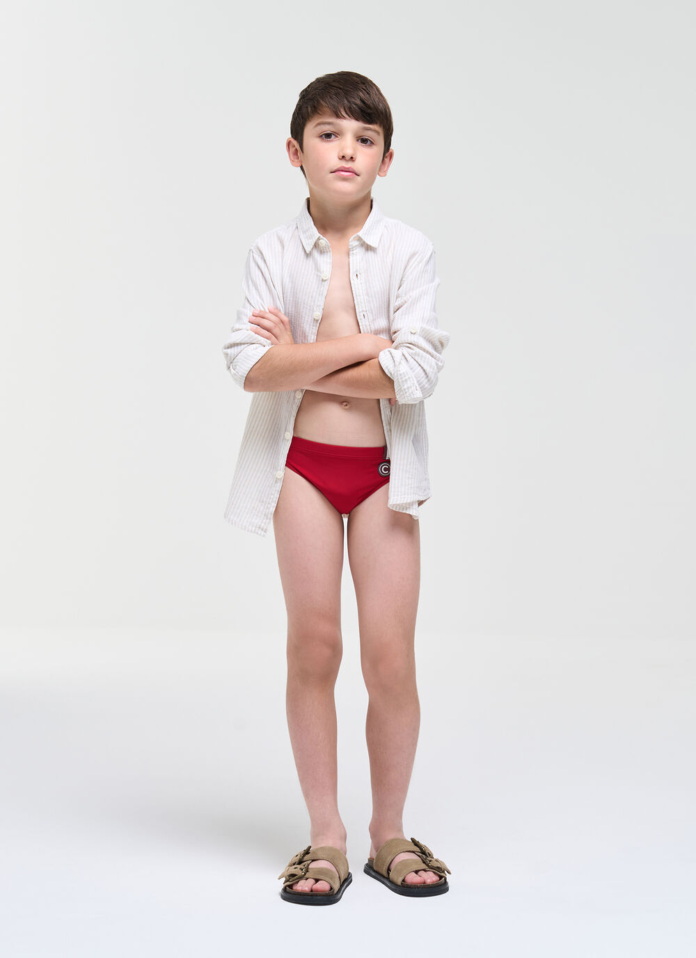 Stretch swim briefs image number 0