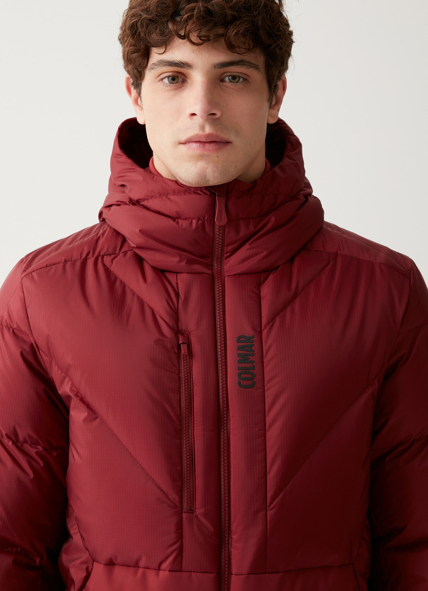 Puffy ripstop ski jacket - CRIMSON | Colmar