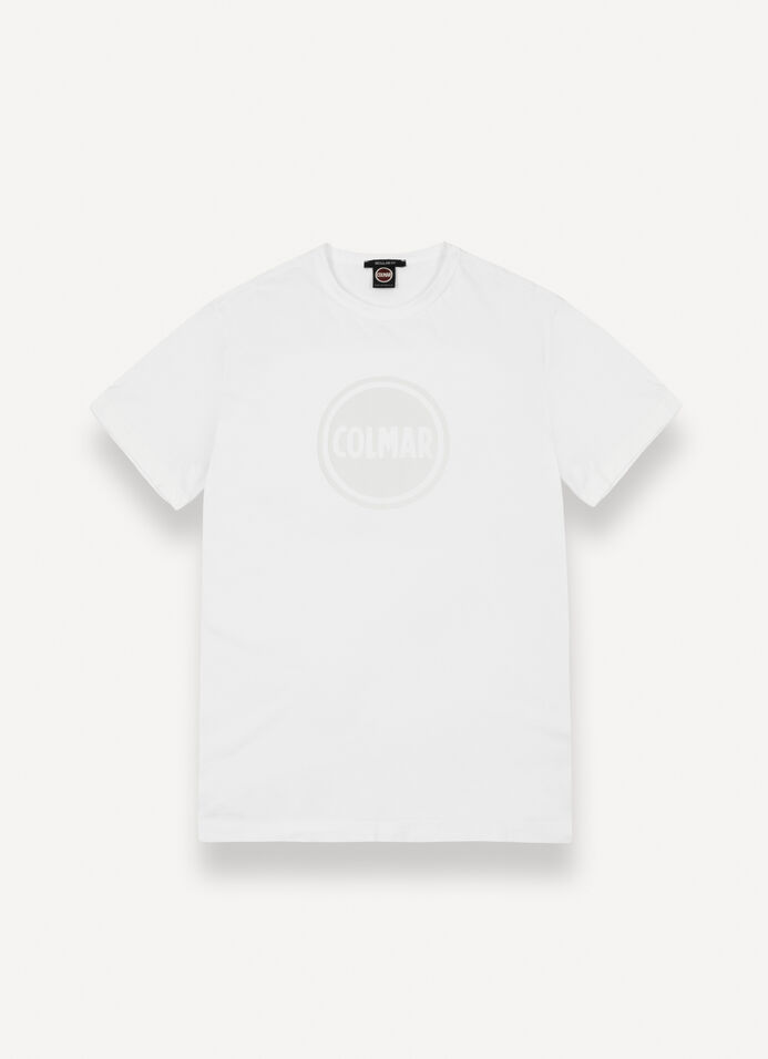 Short-sleeved branded T-shirt image number 4