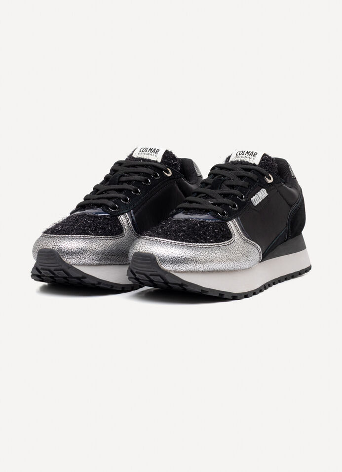 Travis Sparkle women's sneakers with chunky sole